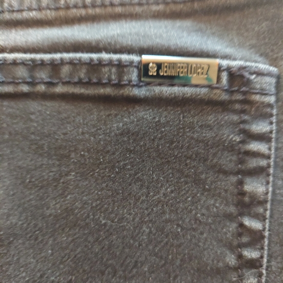 Jennifer Lopez  Womens Jegging Pull Up JLO Mid Rise Dark Wash - Picture 5 of 6